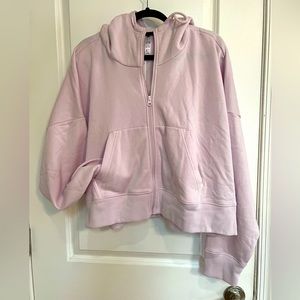 NWT Adidas oversized full zip hoodie, Medium